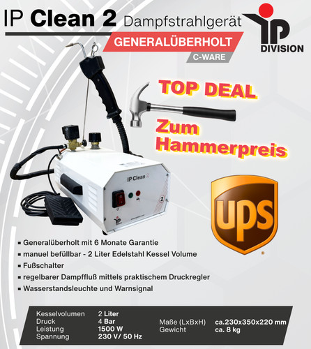 Clean dampfstrahler - ip, 2