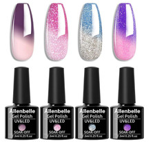 Allenbelle UV Nagellack Set 4