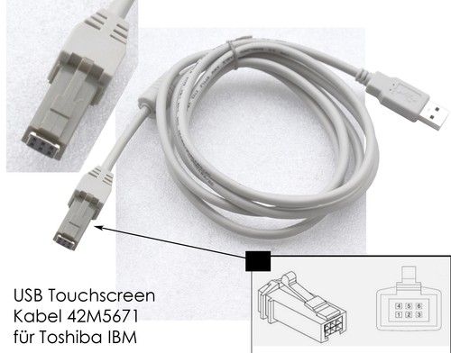 Usb touchscreen pin kabel - usb,