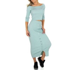 Kleider Damenkleider Zweiteiler Lang Emma & Ashley Moda Italia