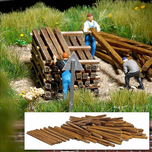 Busch 1129 bauholz - h0, 1:87