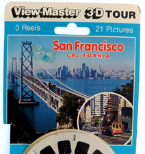 3x VIEW-MASTER 3D REEL ⭐ SAN