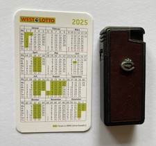 Vintage Feuerzeug Leder Esquire aus Sammlung ungefüllt