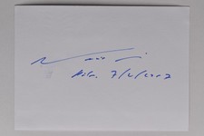 Navid Kermani -  - original Autogramm -  - Schriftstück