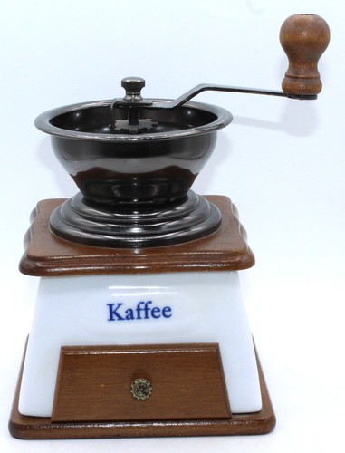 Kaffeemühle manuell holz - kaffeemühle,