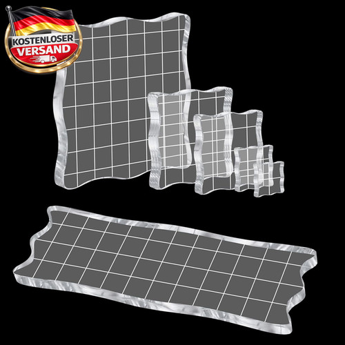 Acrylstempelblock set - acrylstempelblock,