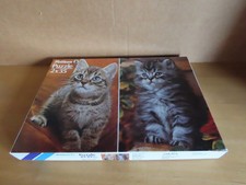 2 Puzzle mit Katzen