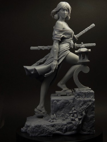 Resin figur kira mekai - resin,