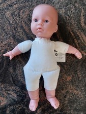 Puppe - nackt - Stoffkörper - 28cm