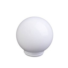 Lampenschirm Kugelglas Ersatzglas 4047 Lampenglas Gewinde Glas Weiß Ø 150/84,5mm