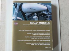 Harley-Davidson orig. Fahrerhandbuch Dyna Modelle 2007, International,6 Sprachen