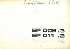 Original Bedienung Abbildungen Balkancar Elektrowagen EP 006.3 EP 011.3