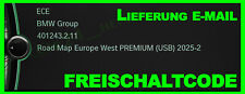 BMW Navi Update ROAD Map Europe Premium CIC WEST od OST 2025-2 inkl FSC ohne USB