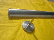 Edelstahl Handlauf Brüstungshandlauf V2A Geländer Stoßgriff Rohr Brüstung