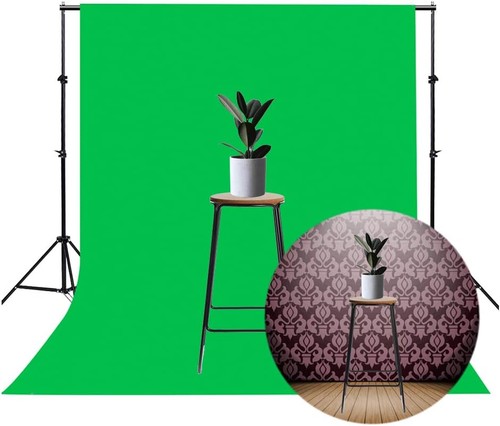 Green screen fotohintergrund - green,