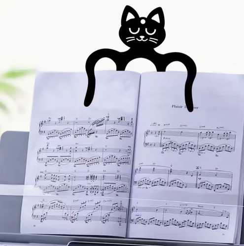 Notenhalter musik lesezeichen - musik,