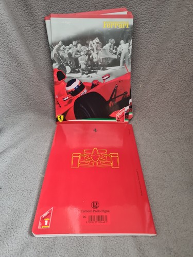 Ferrari notizblöcke - f1,