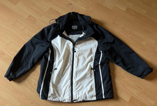 Regen-Windjacke, Damen, Blau Weis, Wind Sportswear GmbH, Getragen.