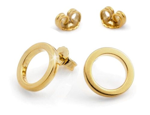 Echt gold ohrstecker - gold, ***