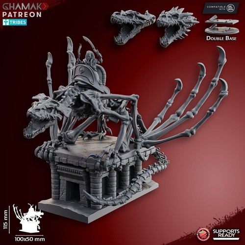 Pharao king auf drache - king,