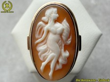 Antiker damen goldring - damen, 333er