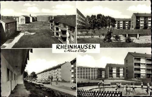 Rheinhausen duisburg - ak,