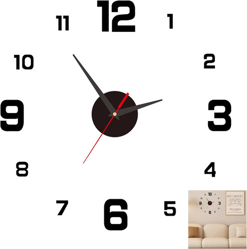 Wanduhr groß 40cm - wanduhr,