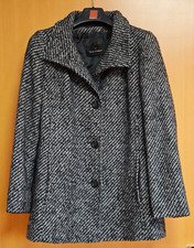 Damen Mantel Jacke Fuchs-Schmitt schwarz-weiß Gr. 38