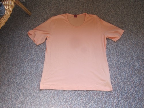Olsen shirt kurzarm aprikot - kurzarm,