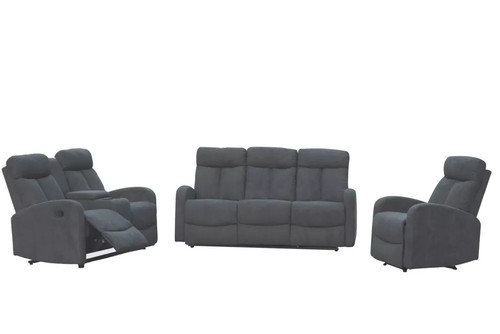 3tlg relaxsofa set mit 5 - 3tlg.,