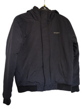 Carhartt WIP W' Kodiak Blouson Puffer Bomber Jacket Black/Dark Grey Size M