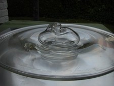 Günther Uecker, Glasobjekt, signiert im Glas,  Jahresteller 1975, Rosenthal