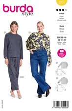 Schnittmuster Bluse mit