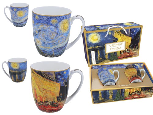 Set mit van gogh tassen - mit, gogh-tassen
