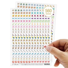 560 Kalender Sticker Aufkleber