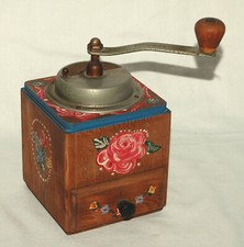 Alte Dienes Holz Kaffeemühle