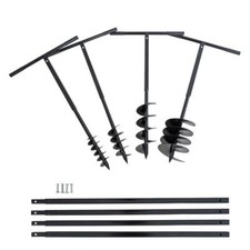 Brunnenbohrer Brunnenbohrgerät Erdbohrer Handerdbohrer + Verlängerungsstangen