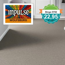 Teppichboden Auslegware Vorwerk Bingo 5Y92 greige 4m 5m € 22,95/qm