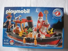 Playmobil 5206 - Dampfboot Nikolaus und Knecht Ruprecht OVP