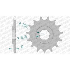 Stahl Ritzel für Aprilia