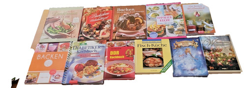 Konvolut backbücher und - backbücher,