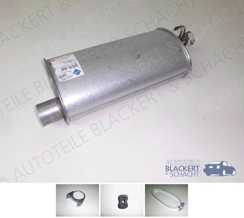 Auspuff endtopf anbauteile - auspuff,
