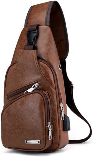 Aucuu sling bag - aucuu, leder