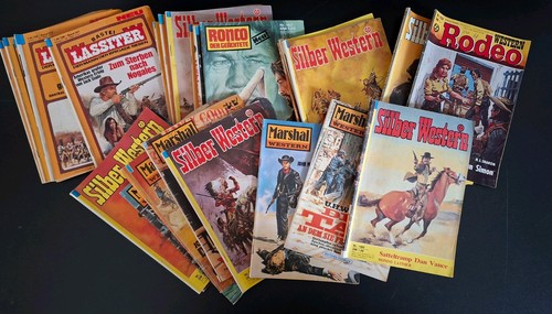 Konvolut alte western - 25,