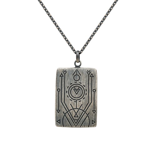 Cai men halskette 925 silber - men,
