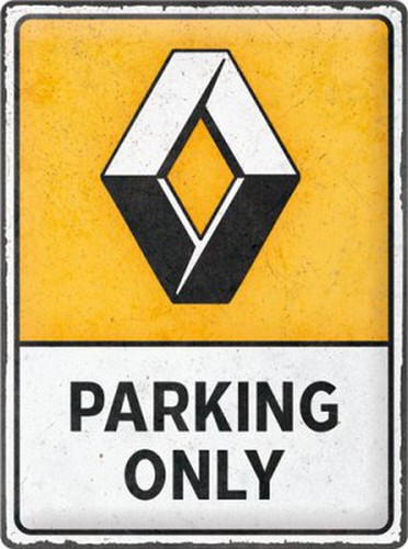 Renault parking only - renault,