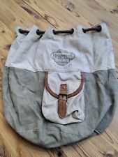 Seesack Umhängetasche Stoff Braun