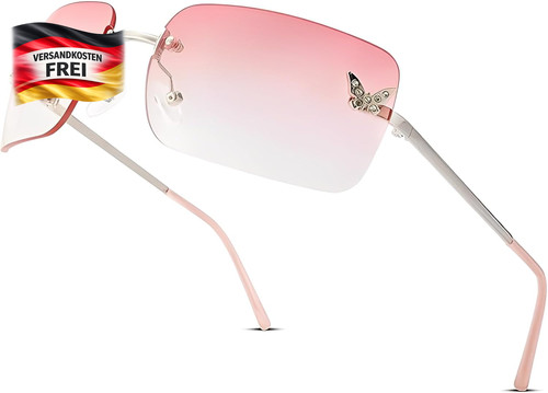 Y2k sonnenbrille damen - y2k,