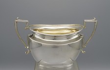Zuckerschale - versilbert - James Dixon - England um 1900 - #17057