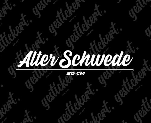 Alter schwede - cm,